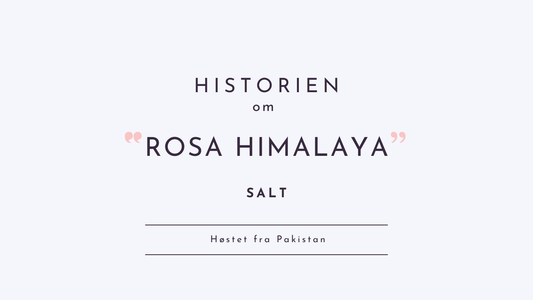 Historien om rosa Himalaya salt